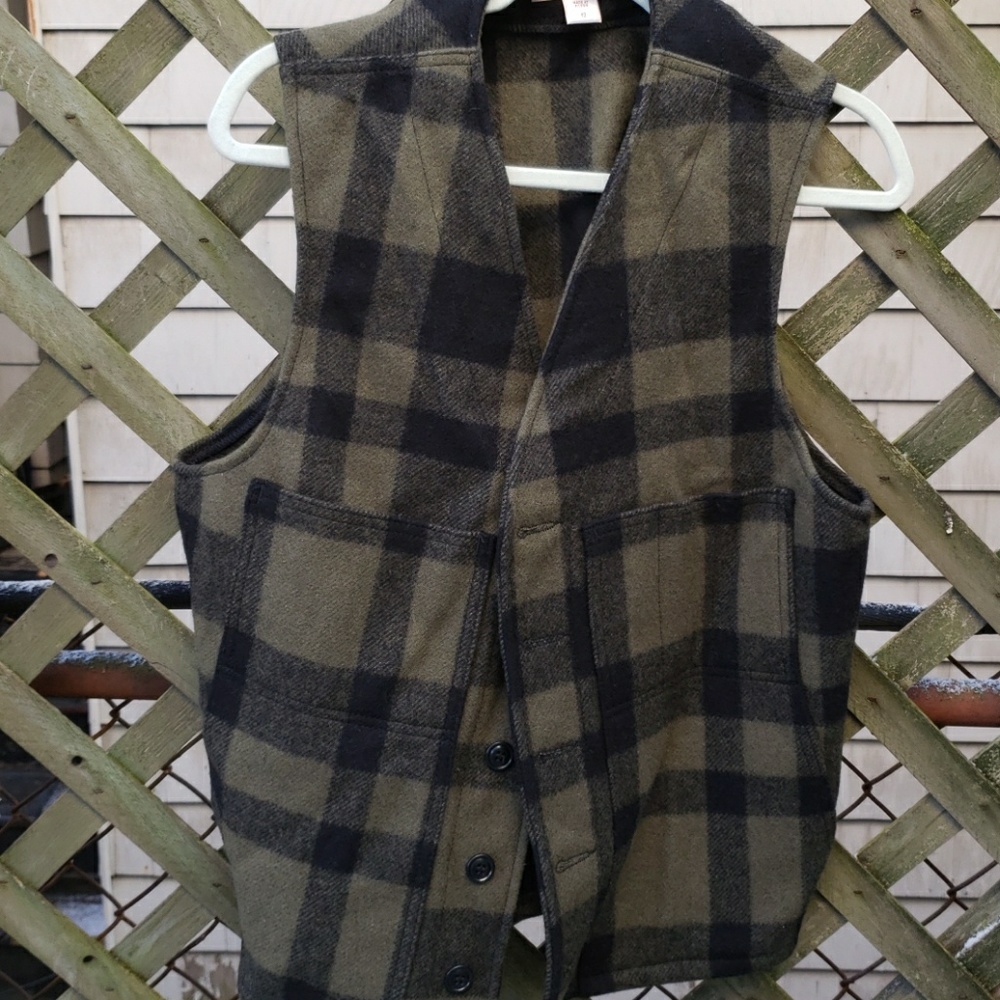 Filson wool vest